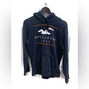 Hollister hoodie blue Medium
